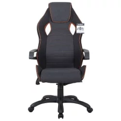 Кресло компьютерное BRABIX Techno Pro GM-003 Черно-серый/оранжевый