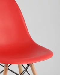 Стул Еамес ДСВ 4 шт. Красный / Eames DSW