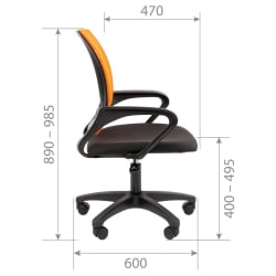Кресло оператора CHAIRMAN 696 LT N Синий