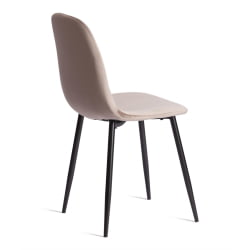 Стул для кухни BREEZE (mod. 4724) Велюр/металл , 44 х 53 х 87 см, Coffee (кофейный) HLR9 / черный