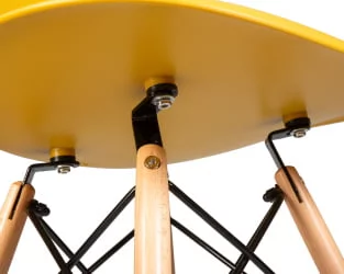 Стул обеденный DOBRIN DSW Горчичный Y-03