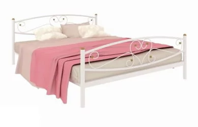 Кровать Каролина Plus 1200х1900 Белая