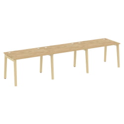 Рабочая станция ОНИКС ВООД ОВ.РС-3.2.8 Тиквуд Светлый/Светлый / ONIX WOOD OW.RS-3.2.8