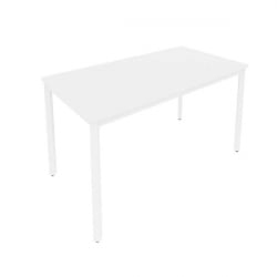 Стол письменный на металлокаркасе СЛИМ СЙСТЕМ С.СП-5 Белый-Белый / SLIM SYSTEM