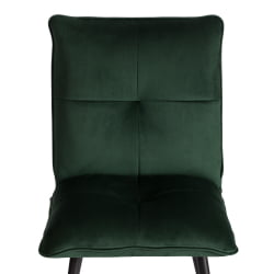 Мягкий стул Sweet LT, велюр, Deep Forest (изумруд), 41х55х88 см