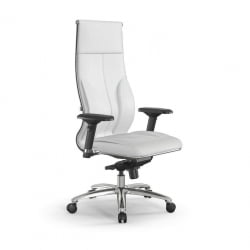 Кресло руководителя Мetta L 1m 46/4D Infinity Easy Clean (MPES) Комплект 1 Белое