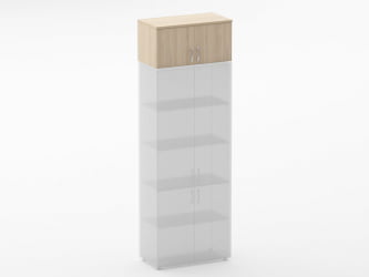 Антресоль широкая Glassy 6.04.131 Дуб молочный