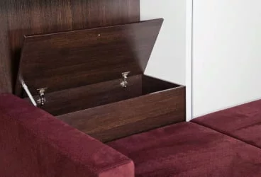 Мебель-трансформер Смарт 1 3-в-1 1600 левый Ясень шимо темный