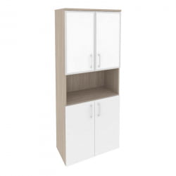 Шкаф высокий широкий ONIX O.ST-1.4R white Дуб Аттик/Белый Шкаф высокий широкий ONIX O.ST-1.4R white Дуб Аттик/Белый