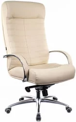 Кресло для руководителя Орион АЛ М кожа Бежевый / Orion AL M