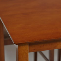 Обеденный комплект Хадсон (стол + 4 стула) Хадсон (стол + 4 стула)/ Hudson Dining Set дерево гевея/мдф, стол: 110х70х75см / стул: 44х42х89см, Espresso, ткань кор.-зол. (1505-9)
