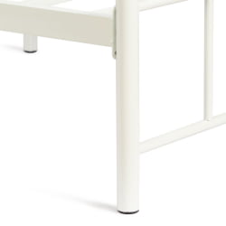 Односпальная кровать MALVA (mod. 9303) металл, 90*200 см (Single bed), White (белый)