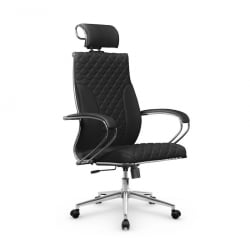 Кресло руководителя Metta L 2c 44C/K116 Infinity Easy Clean (MPES) Комплект 7 Черное