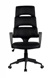 Кресло оператора Riva Chair SAKURA (черный пластик) Черный