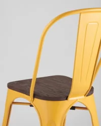 Стул Tolix Wood 850 Желтый