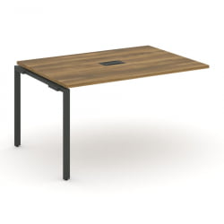 Проходной наборный элемент переговорного стола CОНCЕПТ CН.НПРГ-013 Сандал Янтарный Антрацит / CONCEPT CN.NPRG-013