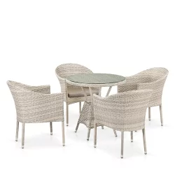 Комплект плетеной мебели T705ANT/Y350-W85 Latte 4Pcs Комплект плетеной мебели T705ANT/Y350-W85 Latte 4Pcs