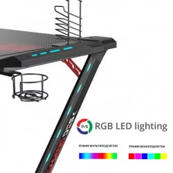 Стеклянный компьютерный стол Eureka Z1-S Pro