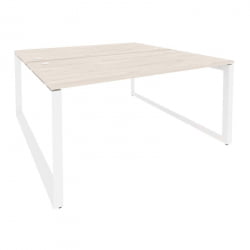 Рабочая станция на О-образном м/к ОНИКС О.МО-Д.РС-2.4.8 Денвер Светлый/Белый / ONIX O.MO-D.RS-2.4.8