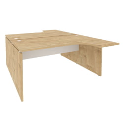 Рабочая станция ОНИКС О.Д.СА-4 Тиквуд Светлый/Белый / ONIX O.D.SA-4