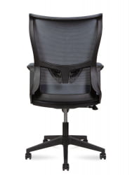 Кресло офисное WAVE LB M3-M(BLACK) Серый