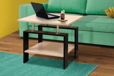 Журнальный стол журнальный №6 Венге/Дуб молочный