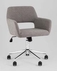 Стул офисный РОСС рогожка темно-серый / ROSS