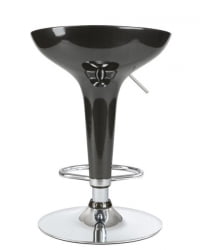 Стул барный ДОБРИН БОМБА (черный) 2 шт / DOBRIN BOMBA