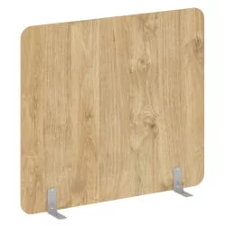 Перегородки на металлических опорах на фетровых подпятниках Р-лине ДП.Ф-160-140 Тиквуд Светлый / R-line DP.F-160-140