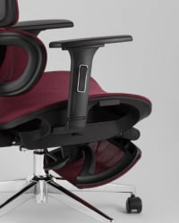 Кресло офисное TopChairs Nimbus бордовый