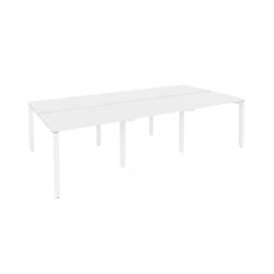 Рабочая станция на П-образном м/к ОНИКС О.МП-Д.РС-6.1.7 Белый Бриллиант / ONIX O.MP-D.RS-6.1.7