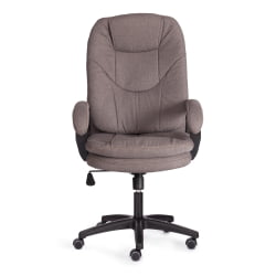 Кресло COMFORT LT (22) ткань рогожка Nice, мокко (серо-бежевая)