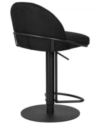 Стул барный ДОБРИН ОЛИВЕР (черная ткань (СЛР-10)) 2 шт / DOBRIN OLIVER (SLR-10))
