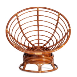 Кресло-качалка ПАПАСАН/ПАПАСАН в 23/01 Б /без подушки/ 115х78х104 см, Пекан (орех) / PAPASAN/ПАПАСАН w B Pecan