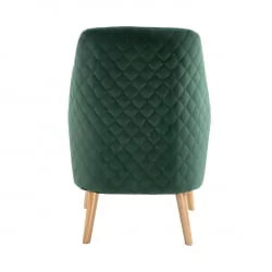 Кресло Хантер велюр Зеленый