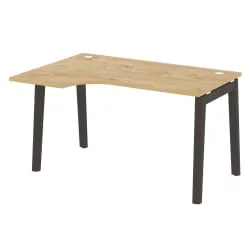 Стол эргономичный левый ONIX WOOD OW.SA-2(L) Тиквуд Светлый/Темный Стол эргономичный левый ONIX WOOD OW.SA-2(L) Тиквуд Светлый/Темный