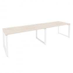 Рабочая станция на О-образном м/к ONIX O.MO-RS-2.4.8 Денвер Светлый/Белый