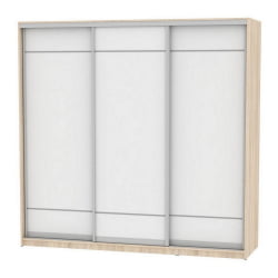 Шкаф-купе Б-230х235х60-1(ДСС-Белый-Д7Д7Д7) / B-230х235х60-1(ДСС-Белый-D7D7D7)