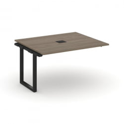 Проходной наб. элем. перег. стола Стайл Проджект СН-59О.НСПРГ-033 Вяз Благородный/Металл Черный 1380 / SN-59O.NSPRG-033