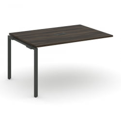 Проходной наборный элемент переговорного стола CОНCЕПТ CН.НПРГ-014 Дуб Мали Антрацит / CONCEPT CN.NPRG-014