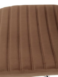 Офисное кресло CHAIRMAN 033 велюр Коричневый