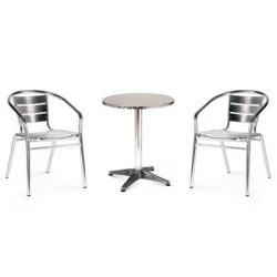 Комплект мебели LFT-3059/T3127-D60 Silver (2+1) LFT-3059/T3127-D60 Silver 2Pcs Комплект мебели LFT-3059/T3127-D60 Silver (2+1) LFT-3059/T3127-D60 Silver 2Pcs