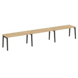 Рабочая станция ОНИКС ВООД ОВ.РС-3.4.7 Тиквуд Светлый/Темный / ONIX WOOD OW.RS-3.4.7