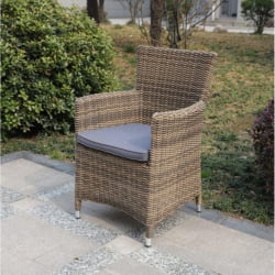 Плетеное кресло AM-395B Beige Плетеное кресло AM-395B Beige
