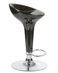 Стул барный ДОБРИН БОМБА (черный) 2 шт / DOBRIN BOMBA