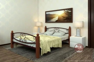 Кровать Каролина Lux plus 1800х1900 Медная