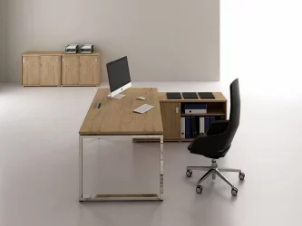 Стол системы БЭНЧ, переговорный, начальный GLOSS LINE НСПН-О.926 Teakwood