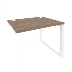 Стол-приставка на О-образном м/к к опорным элементам ОНИКС О.МО-СПР-1.8 Дуб Аризона/Белый / ONIX O.MO-SPR-1.8