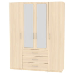 Шкаф распашный R-230х180х45-3-M(ДМ)