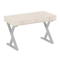 Стол письменный ХОМЕ ОФФИCЕ ВР.СП-1-118.М Денвер Светлый/Серый металл / HOME OFFICE VR.SP-1-118.M